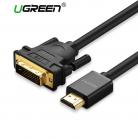 Premium HDMI (M) to DVI DVI-D 24+1 (M) Pin Adapter Cable for LCD DVD HDTV XBOX PS3 